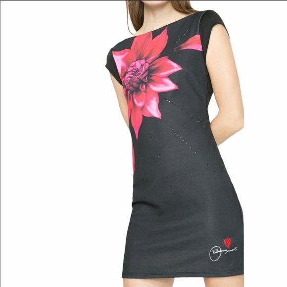 Desigual Isla Floral Dress - Picture 2 of 12